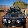 cascadia 4x4 hood mounted solar panel on toyota landcruiser 200 series