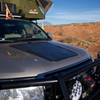 toyota landcruiser 200 series hood mounted solar panel