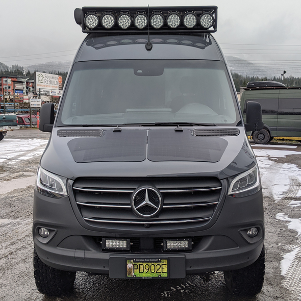 Cascadia 4x4 2019 sprinter hood solar 