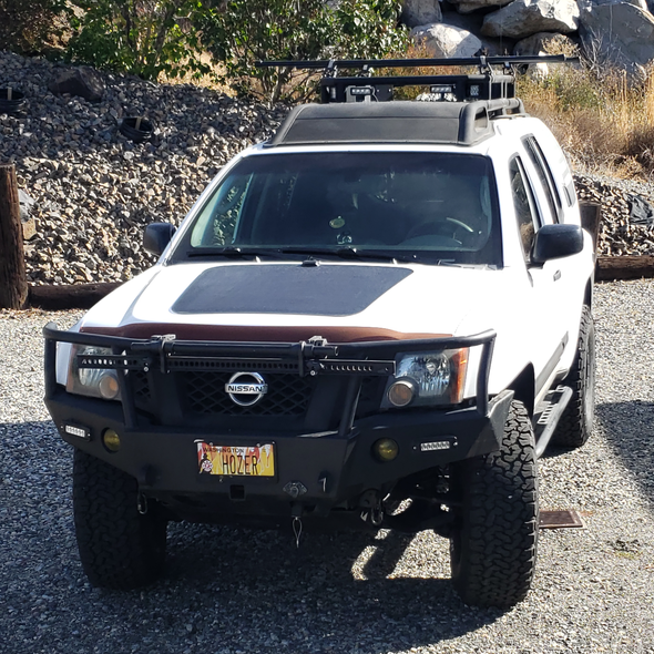 2nd gen xterra hood solar panel cascadia 4x4