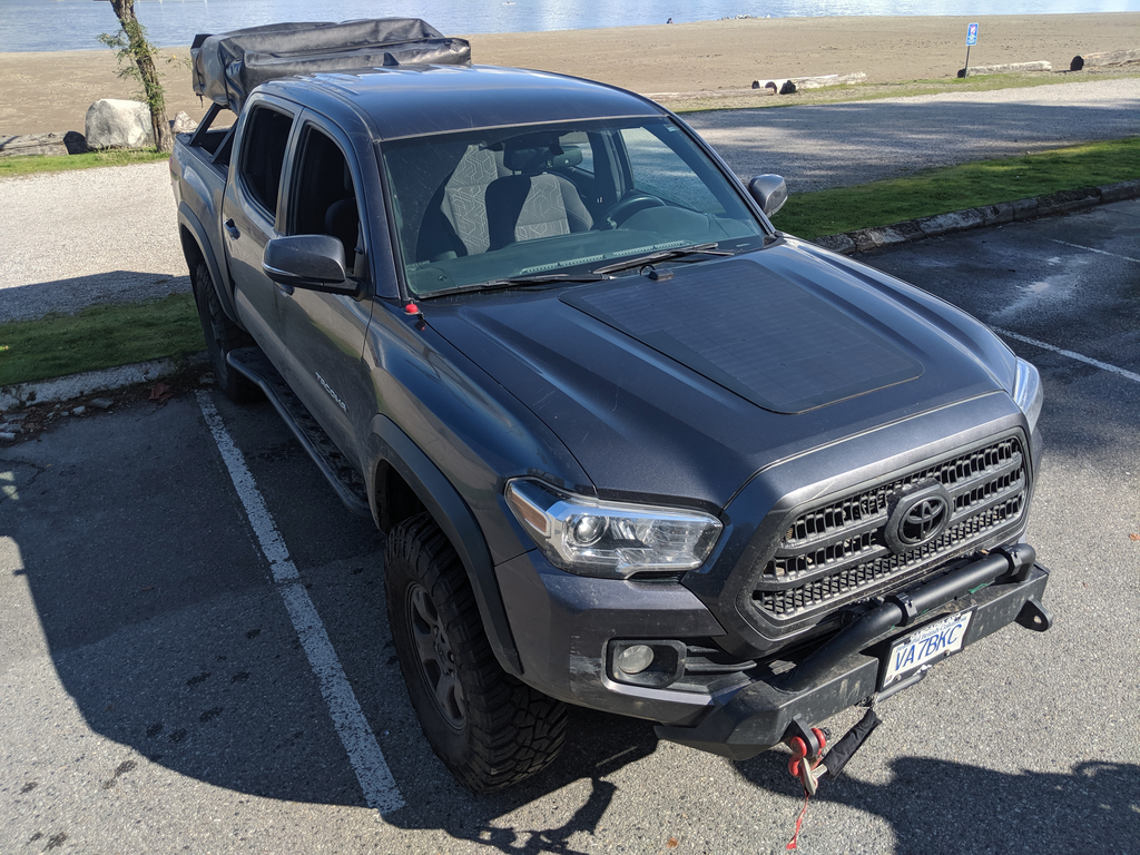 Toyota tacoma solar panel deals