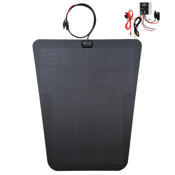 toyota 200 series cascadia 4x4 vss system hood solar panel