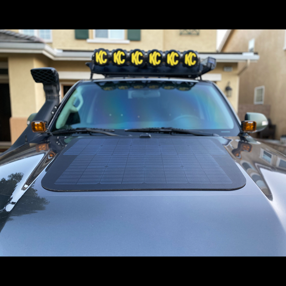 Toyota 4Runner 4th & 5th Gen (2003-present) VSS System™ 90 Watt Hood Solar Panel