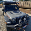 Jeep wrangler Rubicon hood solar panel