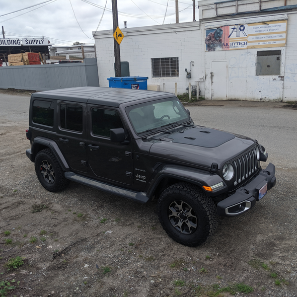 Jeep Wrangler JL and Gladiator VSS System™ - 85 Watt Hood Solar Panel