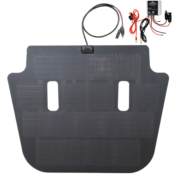 Cascadia 4x4 VSS solar panel system with MPPT charge controller for JL and Gladiator Jeep