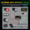 Auxbeam AR-800 RGB Switch Panel with APP, Toggle/ Momentary/ Pulsed Modes