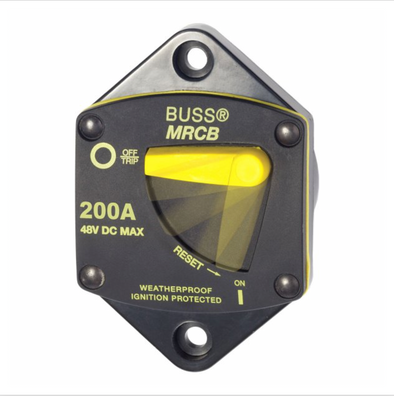 Panel Mount 187 Series Resettable Waterproof Circuit Breakers
