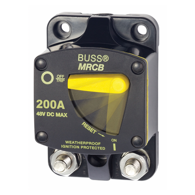 Surface Mount 187 Series Resettable Waterproof Circuit Breakers