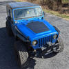 Jeep TJ vss system hood solar panel by cascadia 4x4